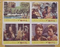 #389 MACBETH uncut sheet of 4 LC '64 Evans 