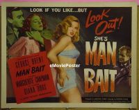 #690 MAN BAIT 1/2sh '52 best bad girl image! 