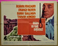 #3134 MAN IN THE MIDDLE 1/2sh '64 Mitchum 