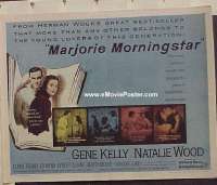 R713 MARJORIE MORNINGSTAR half-sheet58 Gene Kelly, Wood
