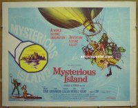 #6229 MYSTERIOUS ISLAND 1/2sh '61 Harryhausen 