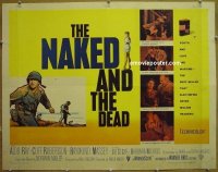 #6231 NAKED & THE DEAD 1/2sh 58 Norman Mailer 
