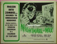 #744 NIGHTMARE IN WAX 1/2sh '69 zombies! 