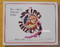 #435 9 LIVES OF FRITZ THE CAT 1/2sh '74 AIP 