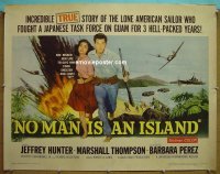 #747 NO MAN IS AN ISLAND 1/2sh '62 Hunter 