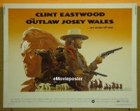 #213 OUTLAW JOSEY WALES 1/2sh '76 Eastwood 