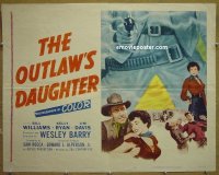#6244 OUTLAW'S DAUGHTER 1/2sh54 Bill Williams 
