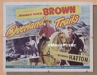 #119 OVERLAND TRAILS 1/2sh '48 Brown, Hatton 