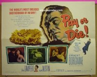 3640 PAY OR DIE ('60) '60 Ernest Borgnine