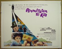 #6264 PERMISSION TO KILL 1/2sh '75 Bogarde 