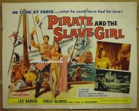 #6272 PIRATE & THE SLAVE GIRL 1/2sh 61 Barker 
