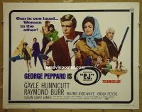 #7424 P.J. 1/2sh '68 George Peppard, Burr 