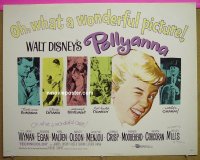 #251 POLLYANNA 1/2sh '60 Hayley Mills, Disney 