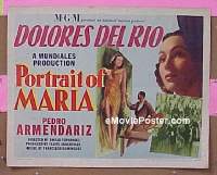 #085 PORTRAIT OF MARIA 1/2sh '44 Del Rio 