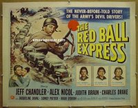 #6296 RED BALL EXPRESS 1/2sh 52 Jeff Chandler 