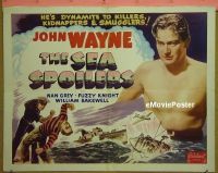 #793 SEA SPOILERS 1/2sh R40s John Wayne 