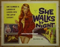 #7477 SHE WALKS BY NIGHT 1/2sh59 prostitution 
