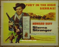 #7480 SIERRA STRANGER 1/2sh '57 Howard Duff 