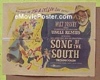 #101 SONG OF THE SOUTH 1/2sh R56 Walt Disney 