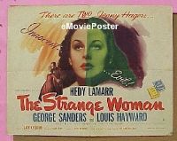 #523 STRANGE WOMAN B-1/2sh '46 Hedy Lamarr 