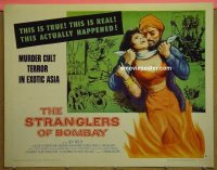 #3178 STRANGLERS OF BOMBAY B 1/2sh '60 cult! 