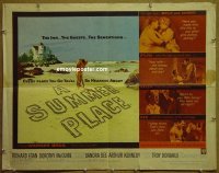 R867 SUMMER PLACE half-sheet '59 Sandra Dee, Donahue