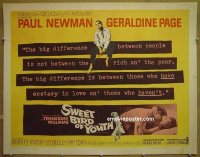 #6357 SWEET BIRD OF YOUTH 1/2sh62 Paul Newman 