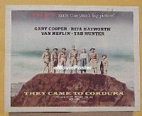 #6369 THEY CAME TO CORDURA 1/2sh '59 Cooper 