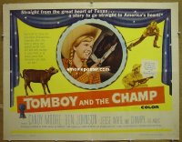 #6375 TOMBOY & THE CHAMP 1/2sh 61 Candy Moore 