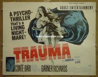 #7526 TRAUMA 1/2sh '62 Psycho-Thriller! 