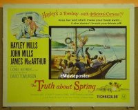 #317 TRUTH ABOUT SPRING 1/2sh 65 Hayley Mills 