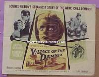 VILLAGE OF THE DAMNED ('60) 1/2sh