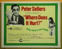 #331 WHERE DOES IT HURT 1/2sh '72 Sellers 