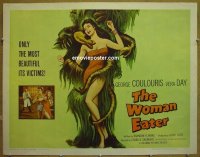 #6416 WOMAN EATER 1/2sh '59 tree eats woman! 