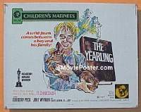 #060 THE YEARLING 1/2sh R71 Gregory Peck 