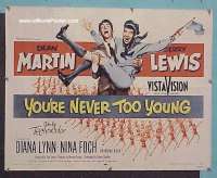 #830 YOU'RE NEVER TOO YOUNG 1/2sh '55 Lewis 
