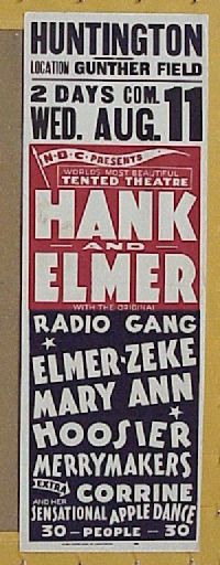 #016 HANK & ELMER Aust daybill '30s apple dance!