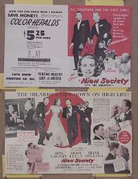 #063 HIGH SOCIETY herald '56 Sinatra, Kelly 
