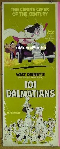 #011 101 DALMATIANS insert R79 Walt Disney 