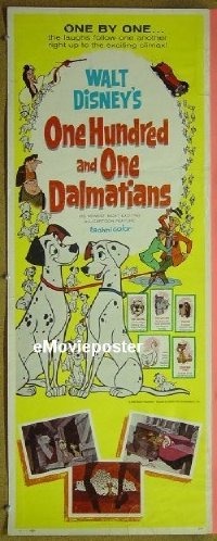 #010 101 DALMATIANS insert '61 Walt Disney 