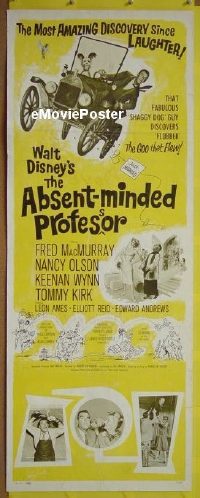 #299 ABSENT-MINDED PROFESSOR insert '61 