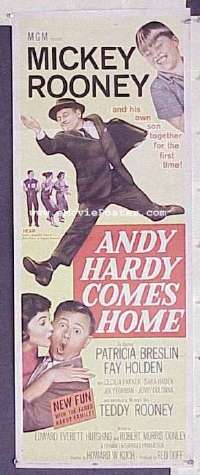 ANDY HARDY COMES HOME insert
