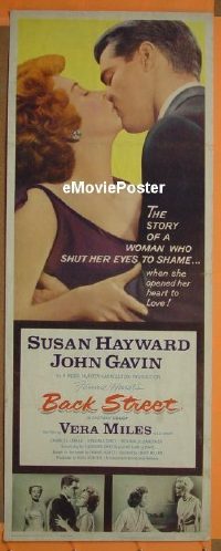 #318 BACK STREET insert '61 Susan Hayward 