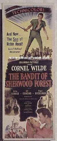 BANDIT OF SHERWOOD FOREST insert