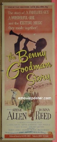 #164 BENNY GOODMAN STORY insert '56 Allen 