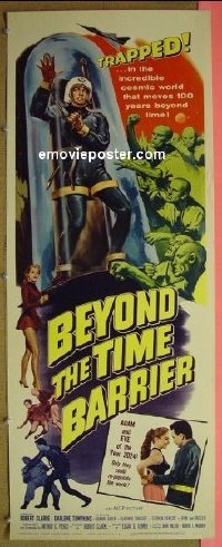 #055 BEYOND THE TIME BARRIER insert '59 AIP 