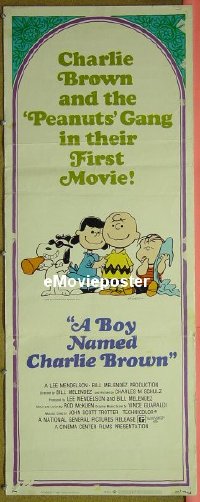 #427 BOY NAMED CHARLIE BROWN insert 70 Snoopy 