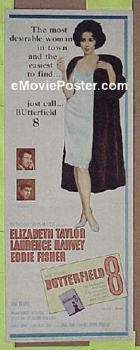 #014 BUTTERFIELD 8 insert '60 Liz Taylor 