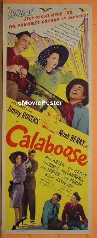 #364 CALABOOSE insert '43 Rogers, Beery Jr. 