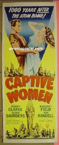 R058 CAPTIVE WOMEN insert '52 sci-fi sex!
